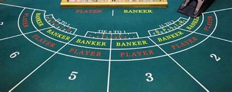 how many betting positions are there on a baccarat table Array